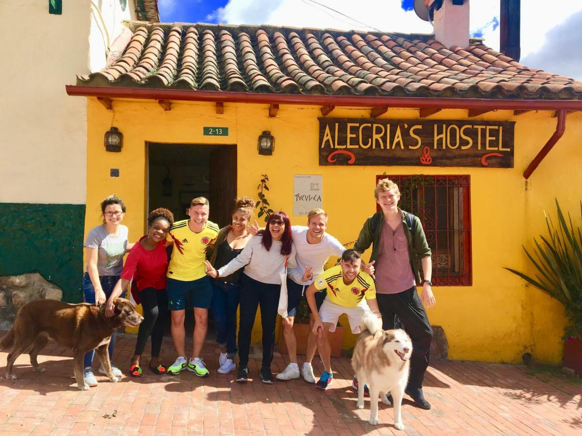 Alegrias Hostel Богота Экстерьер фото